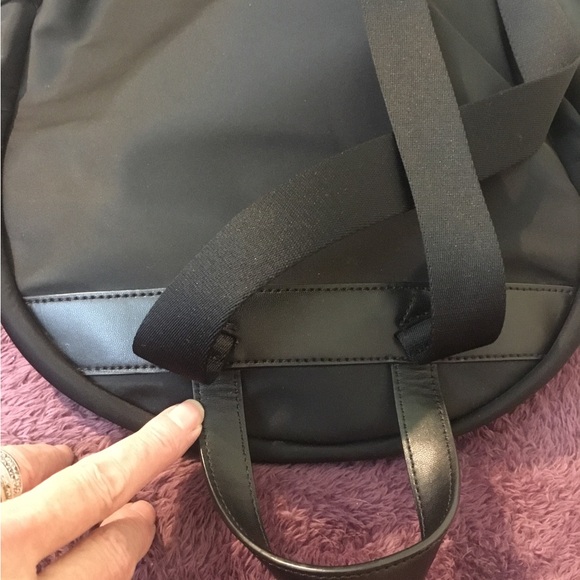 EUC Kate Spade Chelsea Large Black Nylon Backpack - Picture 11 of 15